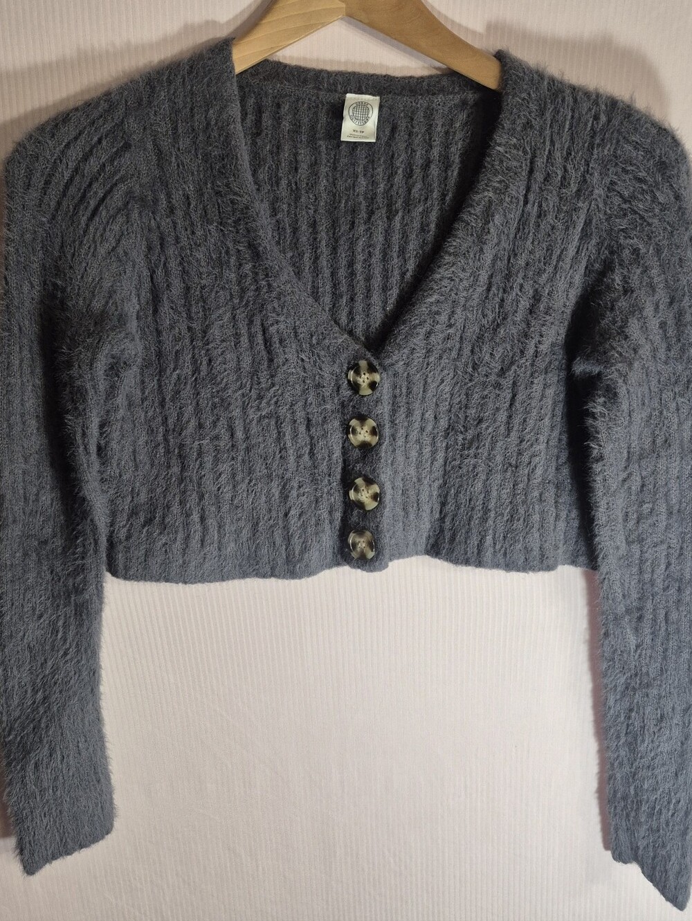 Urban Outfitters Crop Button Sweater
